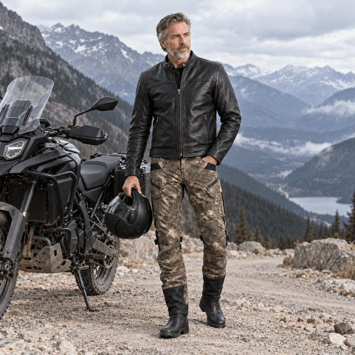 Rempart — Pantalon de moto homme - Velapt