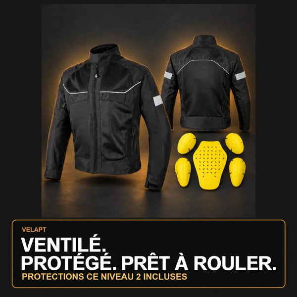 Alizé — Blouson moto ventilé
