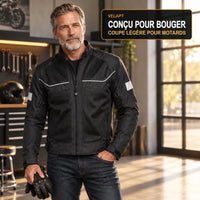 Alizé — Blouson moto ventilé