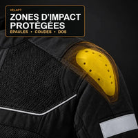 Alizé — Blouson moto ventilé