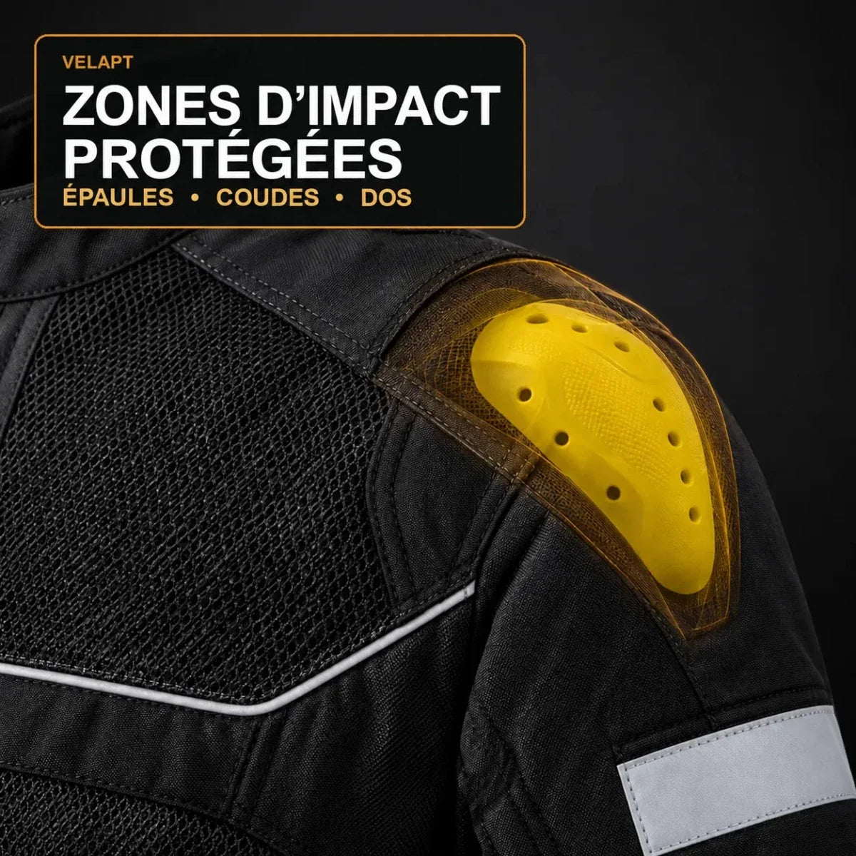 Alizé — Blouson moto ventilé