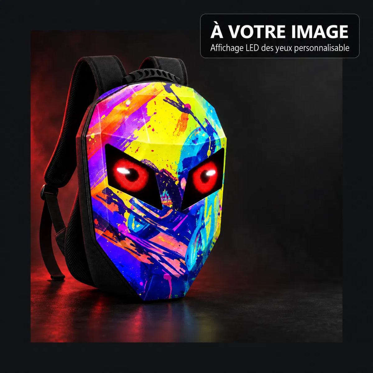 Velapt Specter — Sac à dos moto à LED