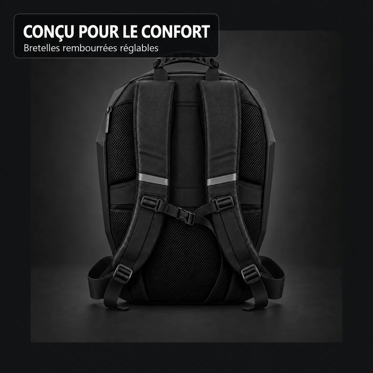 Velapt Specter — Sac à dos moto à LED