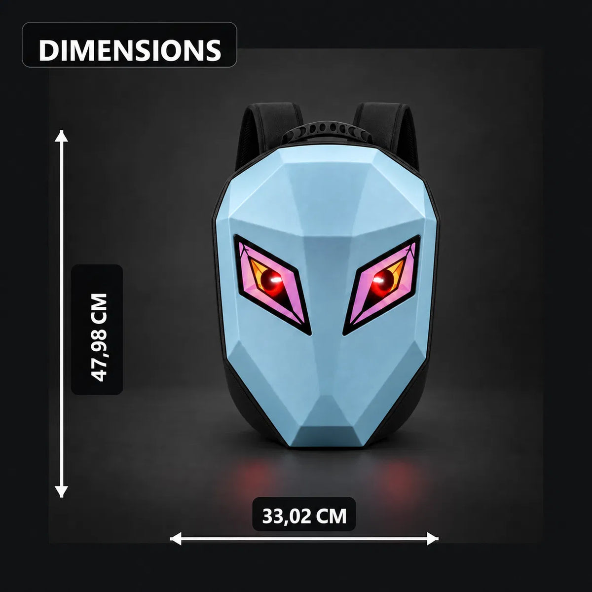 Velapt Specter — Sac à dos moto à LED