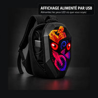 Velapt Specter — Sac à dos moto à LED