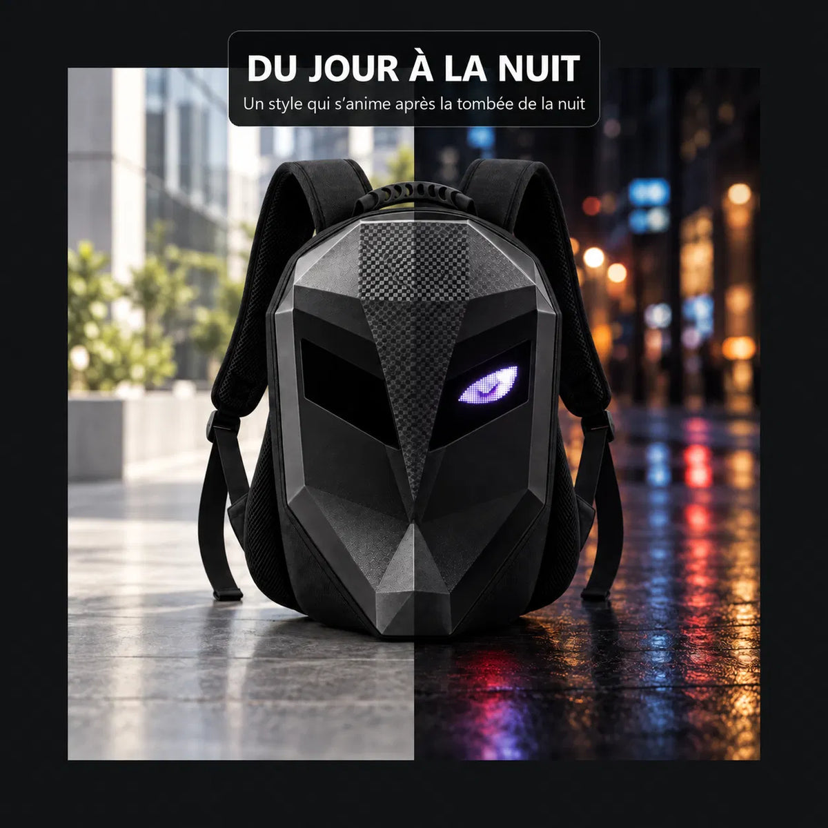 Velapt Specter — Sac à dos moto à LED